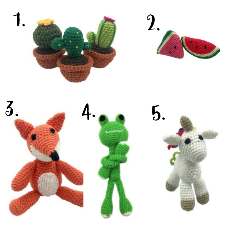 Knit & Crochet Stuffed Animal Amigurumi Kits – Darn Good Yarn