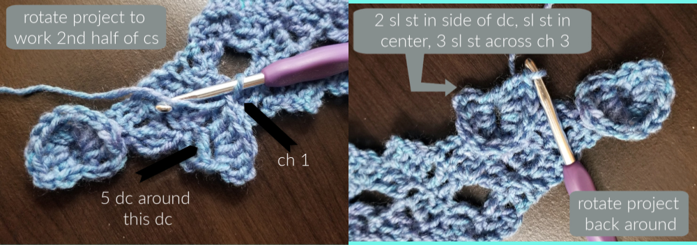 Bumps & Scales Shawl Crochet Pattern - Teadoddles